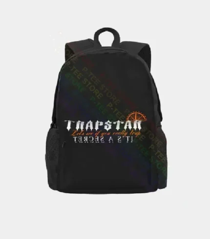 Trap Logo Sacco Cadaveri Nera Bag