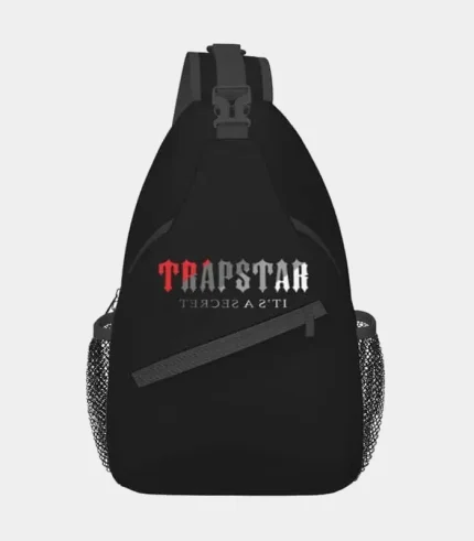 Trap Logo Una Segreta Nera Bag